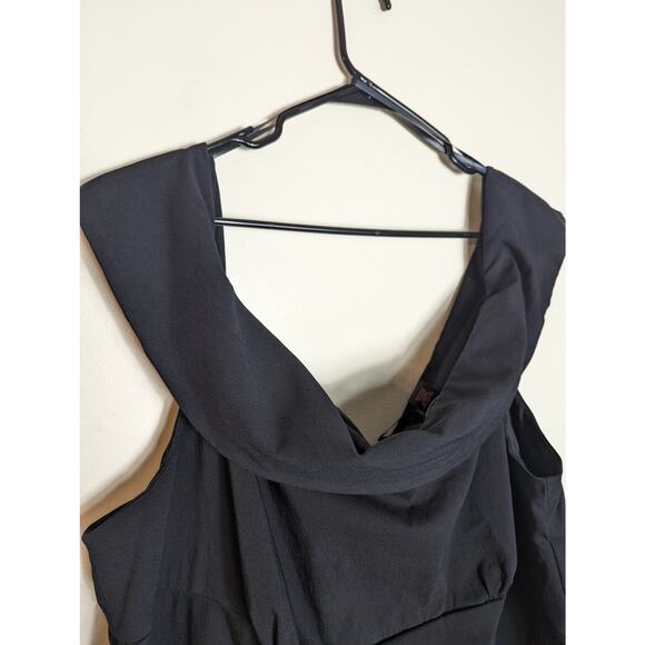 NWT Torrid Retro Chic Black Off Shoulder Pinup Style Sheath Dress - Picture 5 of 8